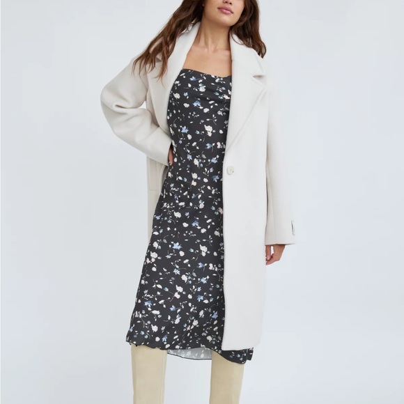 Wilfred BRIANNA Cowl Neck Floral Midi-Dress - XS - Picture 5 of 8